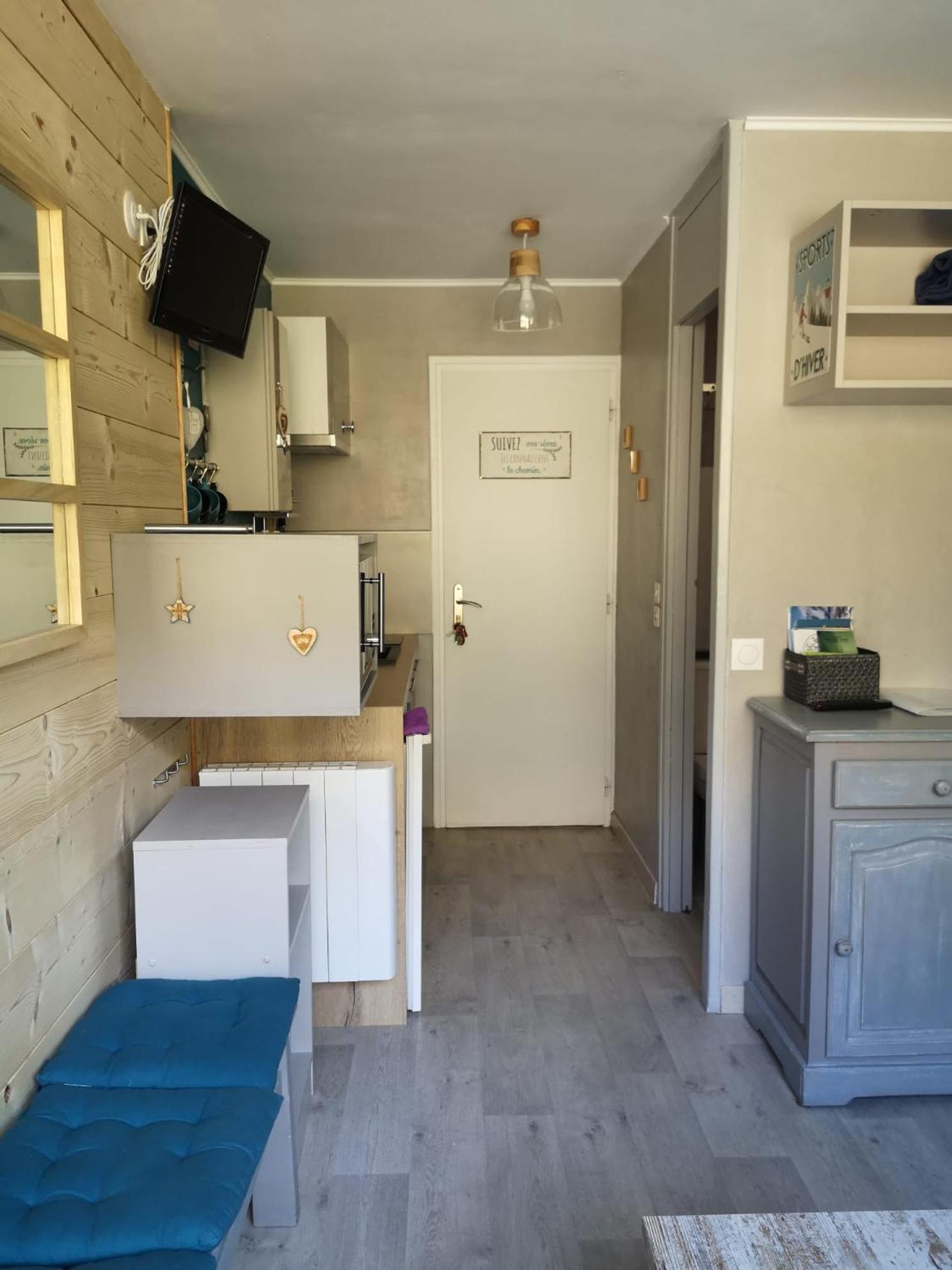 Studio Chaleureux A Lanslevillard Val Cenis 2 Pers Exteriér fotografie